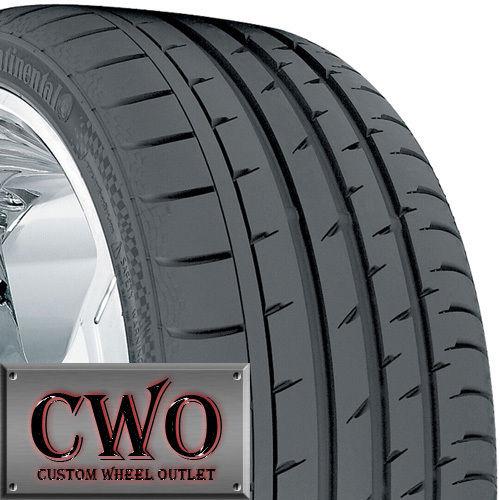 1 new 245/45-19 continental sport contact 3 tire 45r r19 45zr zr19