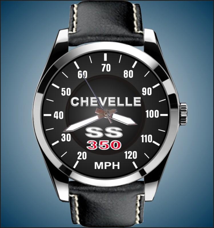 1968 1969 1970 1971 1972 chevelle ss 350 malibu chevy speedometer leather watch