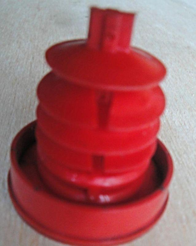 Red power steering reservoir cap -plastic honda,civic,del sol,acura,accord,eg ek