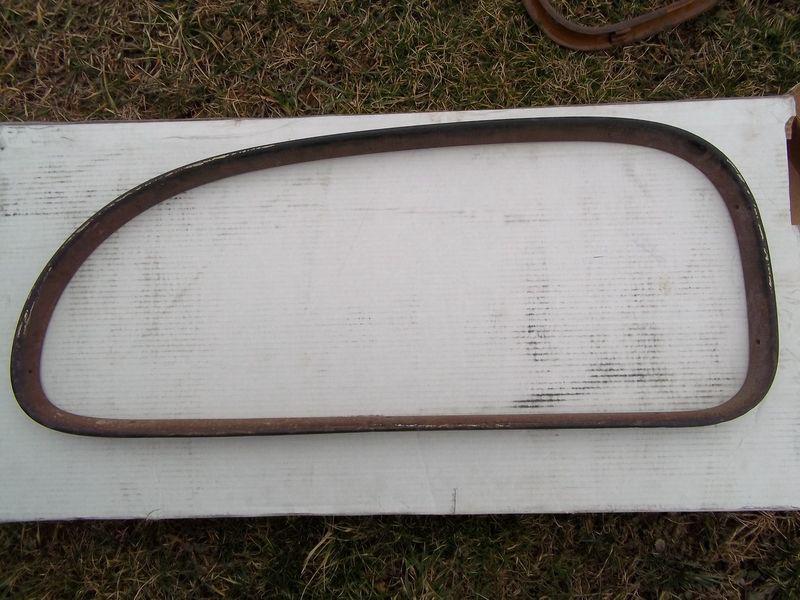 1935 chevrolet master coupe door window garnish trim left driver side