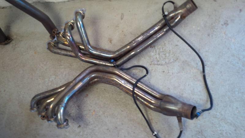 01-04 corvette c5 exhaust headers with intermediate x-pipe 