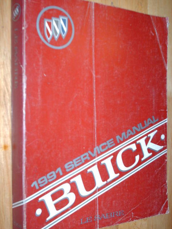 1991 buick lesabre shop manual / original shop book!