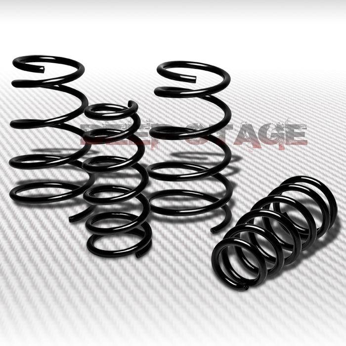 1.5"drop sport suspension lowering spring 06-11 1.6l mc/jb sedan/hatchback black