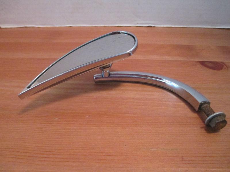 Vintage arlen ness left teardrop mirror