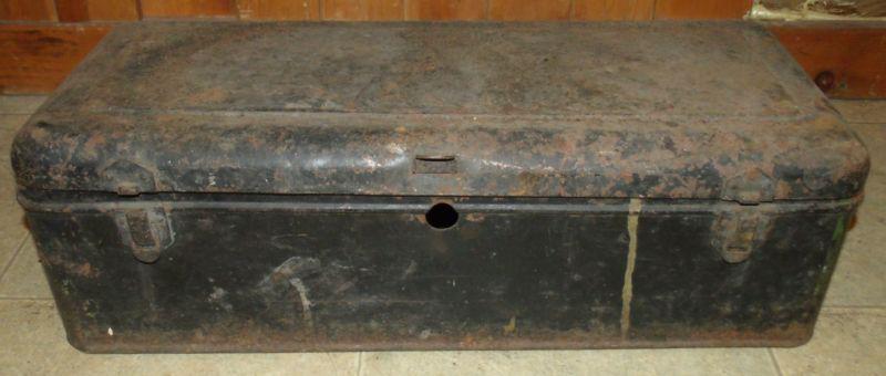 Vintage 1910-1920s running board tool box old car truck model t a ford rat rod!