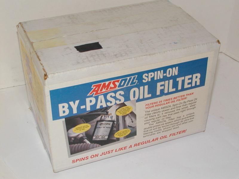 Amsoil spin-on by-pass oil filter kit model bf-90 filters 25 times better