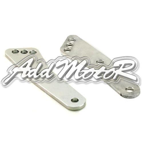 Chrome silver rear lowering link kit for cbr600 f4 99-00 f4i 01-06 