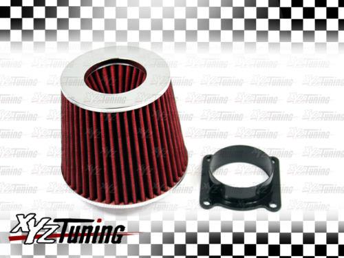 00-01 infiniti i30 3.0 v6 air intake maf adapter+filter