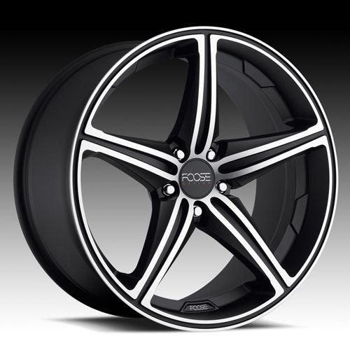 22" wheels rims black foose speed camaro m6 s10 blazer