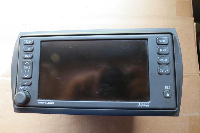 Read first 02-05 cadillac deville navigation gps system oem p/n # 25755059