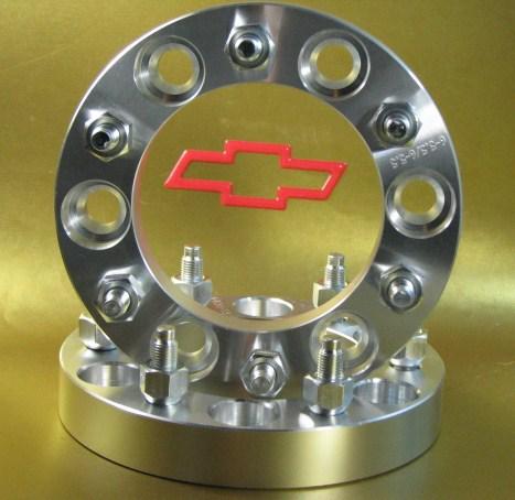 Chevy gmc k2500| 1.25"| 6x5.5 |108cb|14mmx1.5 studs| 6lug wheel spacers adapters