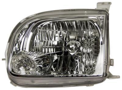 Sherman 8126-153q-1 headlight assembly left toyota tundra