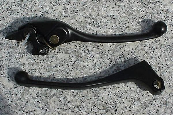 Honda cbr 600 f1 f2 f3 f4 f4i 900rr black levers