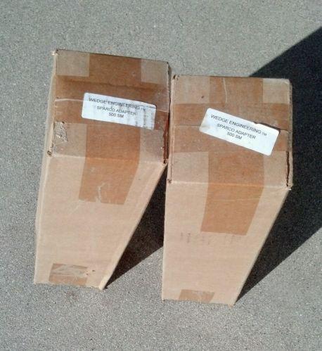 Sparco toyota matrix ('03 - 08) wedge engineering seat bracket set, new in box