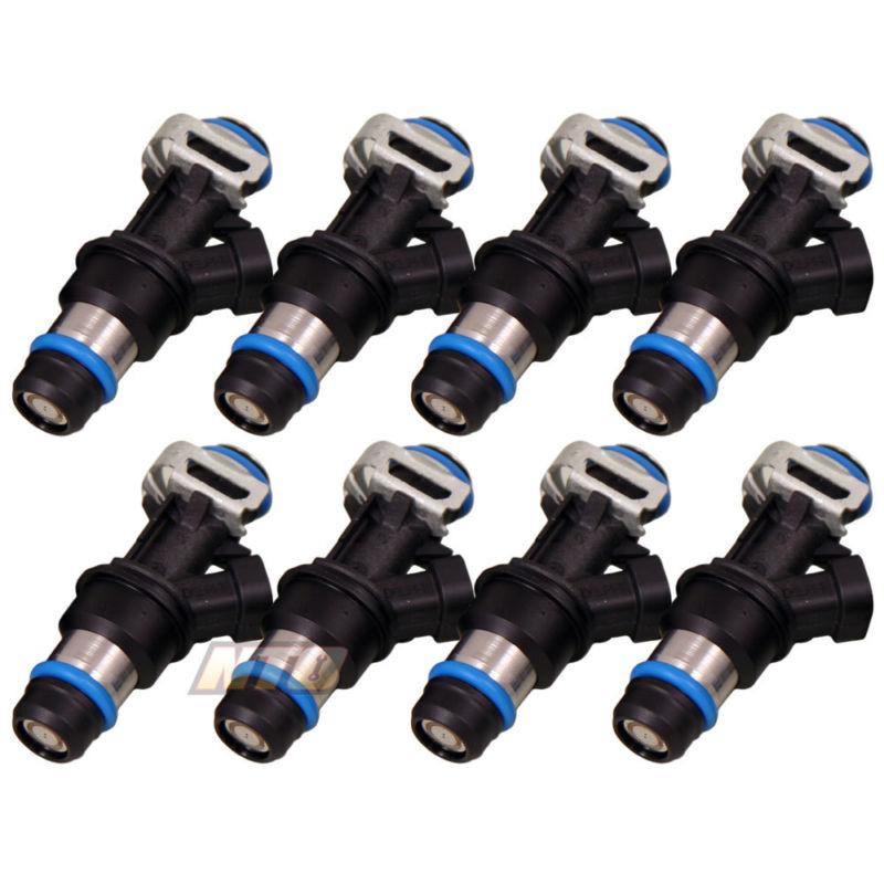 Fuel injectors 01 02 03 04-07 08 09 10 gm truck or van 8.1l v8 gas set of 8