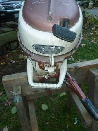 1950's johnson 3hp "seahorse" outboard motor complete not seized
