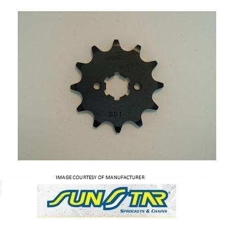 Sunstar 13t counter shaft steel sprocket kawasaki kx 125 78-93 kdx 175 200 80-83