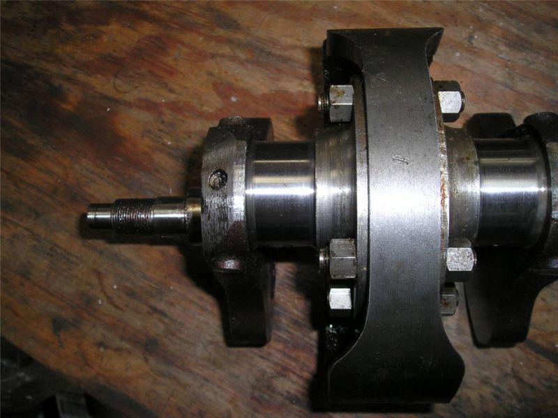 Norton  mark 3  e start oem crankshaft  in excelent condition