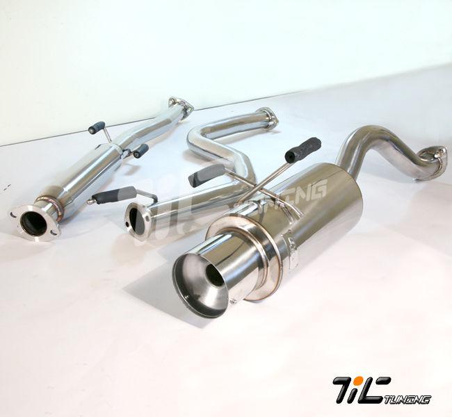 96-00 honda civic 3dr hatchback catback exhaust muffler silencer jdm racing new