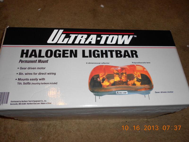 Ultra-tow halogen amber light bar-permanent mount #163991