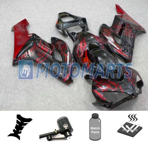 Bundle inj fairing kit w/ brake fluid reservoir for honda cbr 1000 rr 04 05 eab