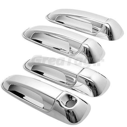 02-06 dodge ram 1500 2500 3500 truck durango chrome side door handle covers