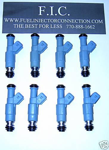 Fuel injectors 27lb bosch design iii corvette ls1