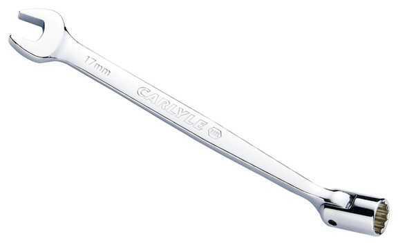 Carlyle hand tools cht sw117m - wrench, combination open end; 17 mm; polished...