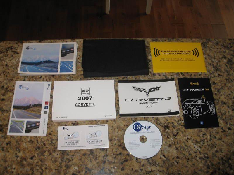 2007 chevrolet corvette owners manual with navigation