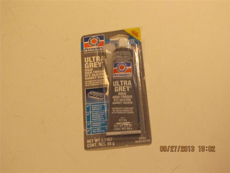 599br 82194 permatex rtv ultra gray silicone 3.5oz