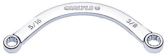 Carlyle hand tools cht hmw1012 - wrench, half moon box end; 5/16"" x 3/8""; 1...