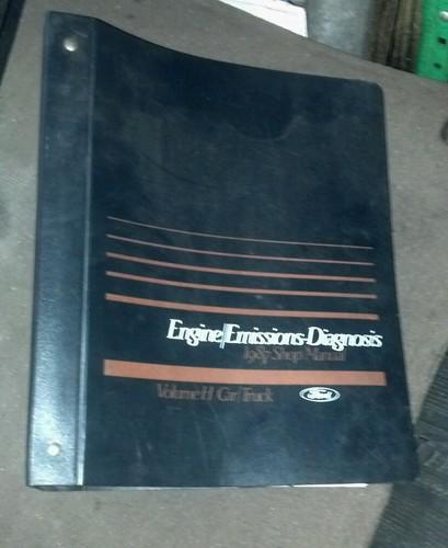 1987 ford car & truck powertrain control emission diagnosis manual