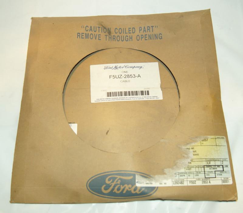 Nos genuine oem ford f5uz-2853-a parking brake cable lh-23640