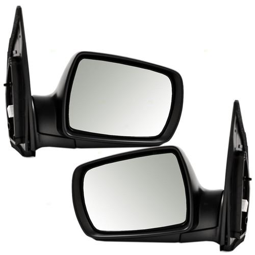 New pair set power side view mirror glass housing heat heated signal 09-12 suv