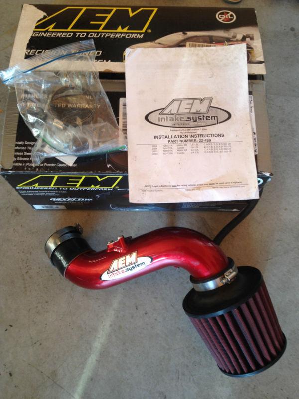 Aem short ram intake for toyota matrix/corolla 1.8l 2003-2005  l@@k!!