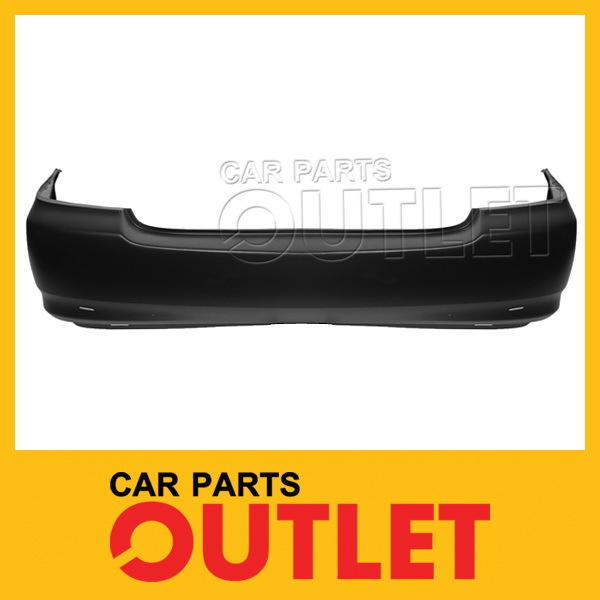 2003-2006 toyota corolla s rear replacement bumper primered w/ spoiler holes new