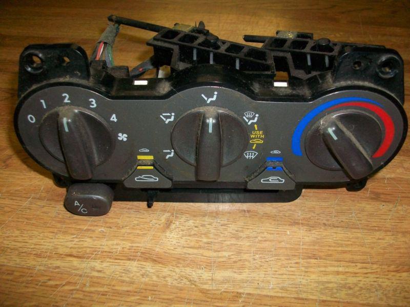 Heater air conditioner controls hyundai accent 2001 2002 2003