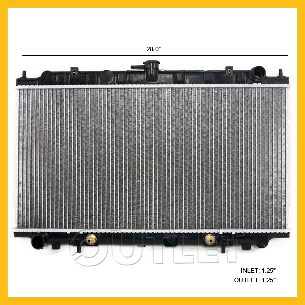 99 02 infiniti g20 radiator in3010113 new aluminum core plastic tank for 2.0l at