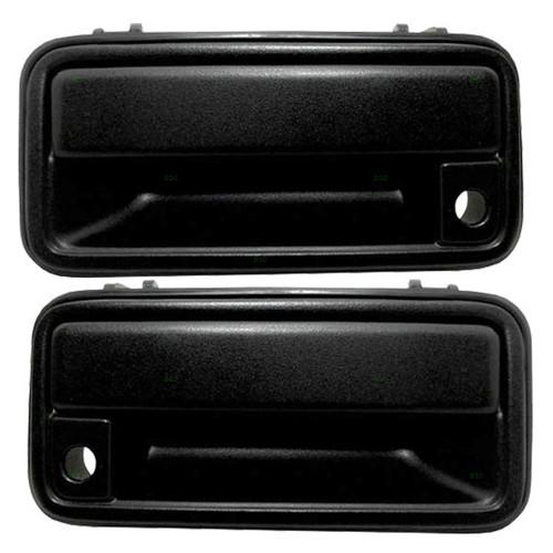 New pair set outside outer exterior front door handle assembly pickup truck suv