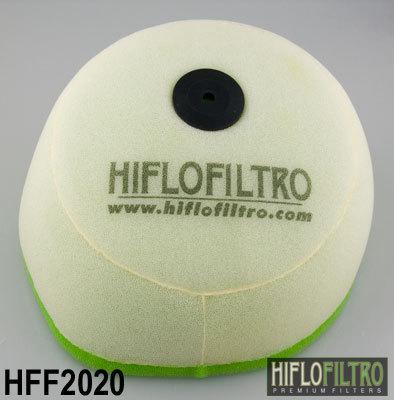 Hiflo air filter dual foam hff2020 for kawasaki kx125 1992-1993 kx250 1992-1993