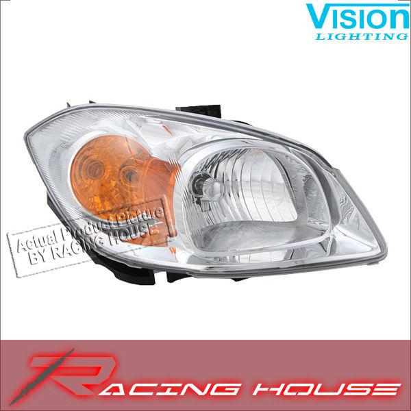 Right passenger side headlight kit clear w/ bracket 2005-08 chevy cobalt ls lt