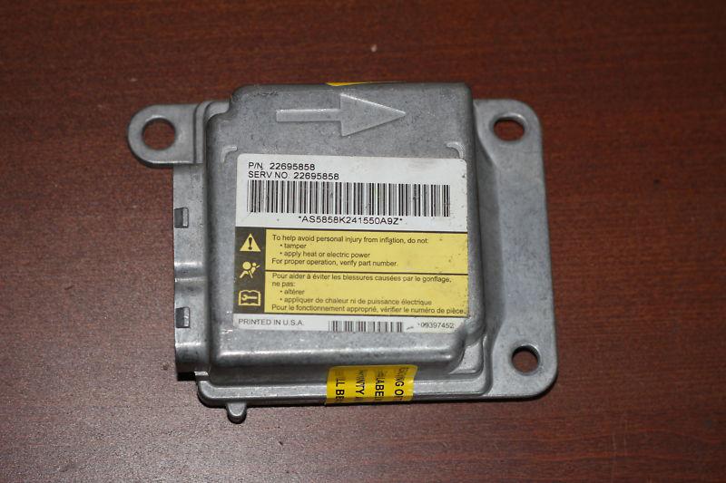 03-05 oem gm module asm-infl rst sen n diagn p/n: 22695858 - d002