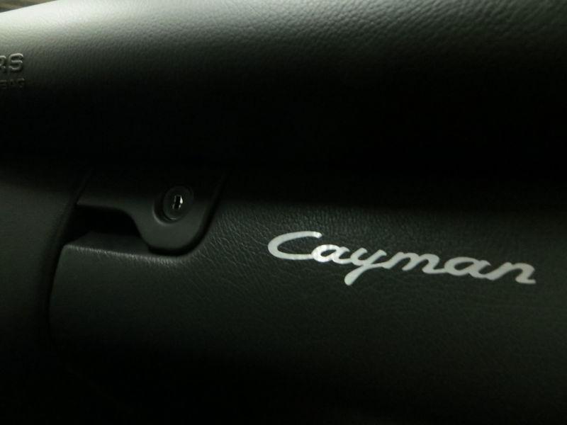 2pcs dashboard badge decal sticker *cayman*