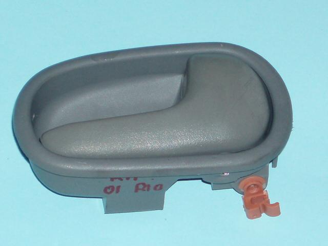 Kia rio  inside door  gray   handle front right door free s/h 2001-2002