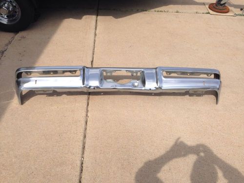 1970-1972 pontiac gto/lemans rear bumper