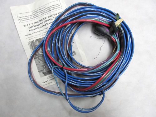 46838a6 mercury quicksilver harness extension kit 20ft mercruiser trim 7.3l