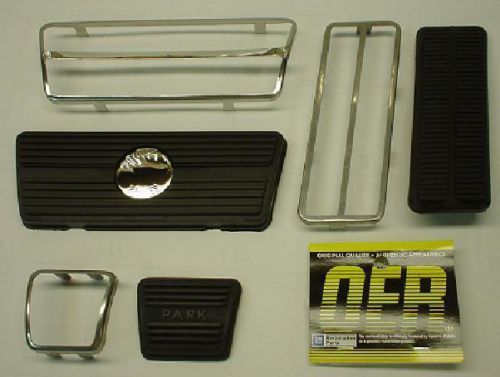 1967 - 1968 camaro / firebird  a/t disc pedal pad kit * 67 68