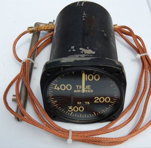 Airspeed indicator, true m-1a kollsman 724dx-4-012