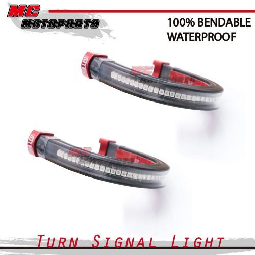 Front fork led turn signals lights winker for triumph speedmaster 2006-2015