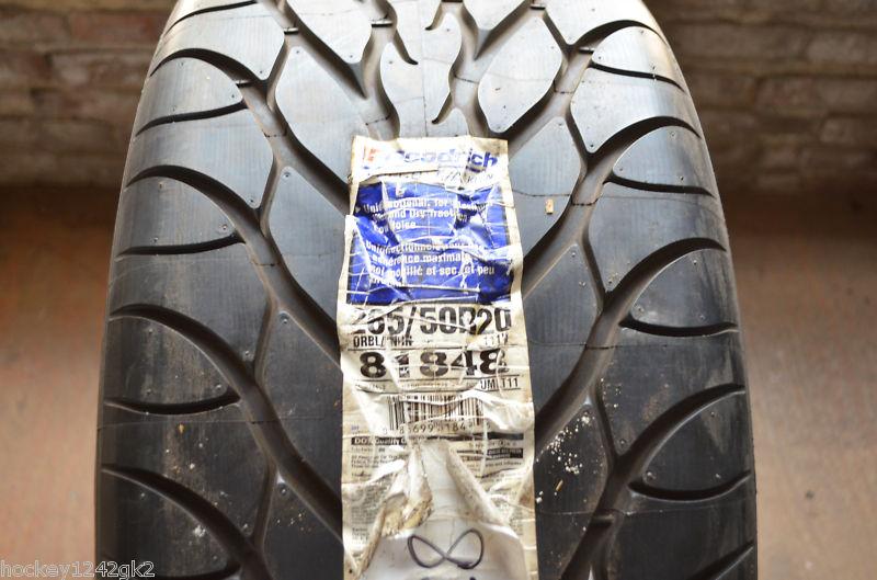 1 new 265 50 20 bfgoodrich g-force t/a kdw2 tire